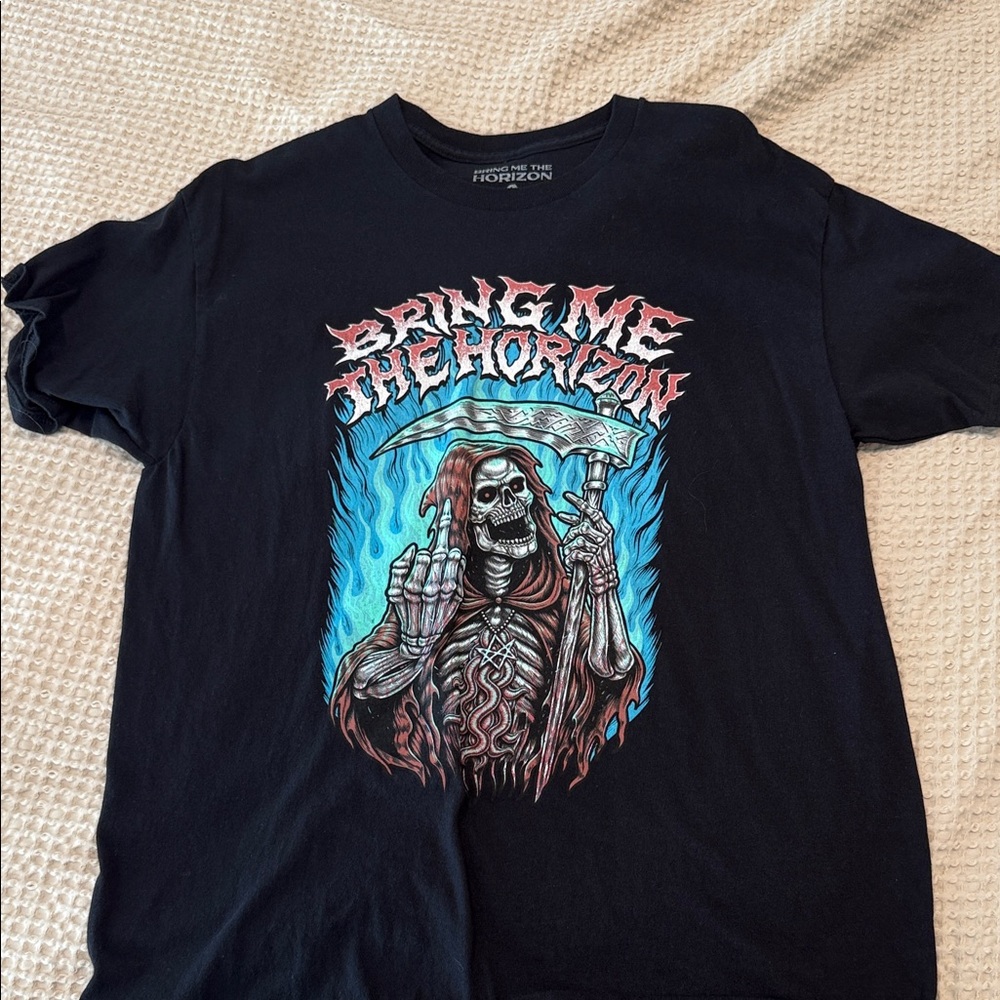 Bring Me The Horizon Black Graphic Short-Sleeve Tee